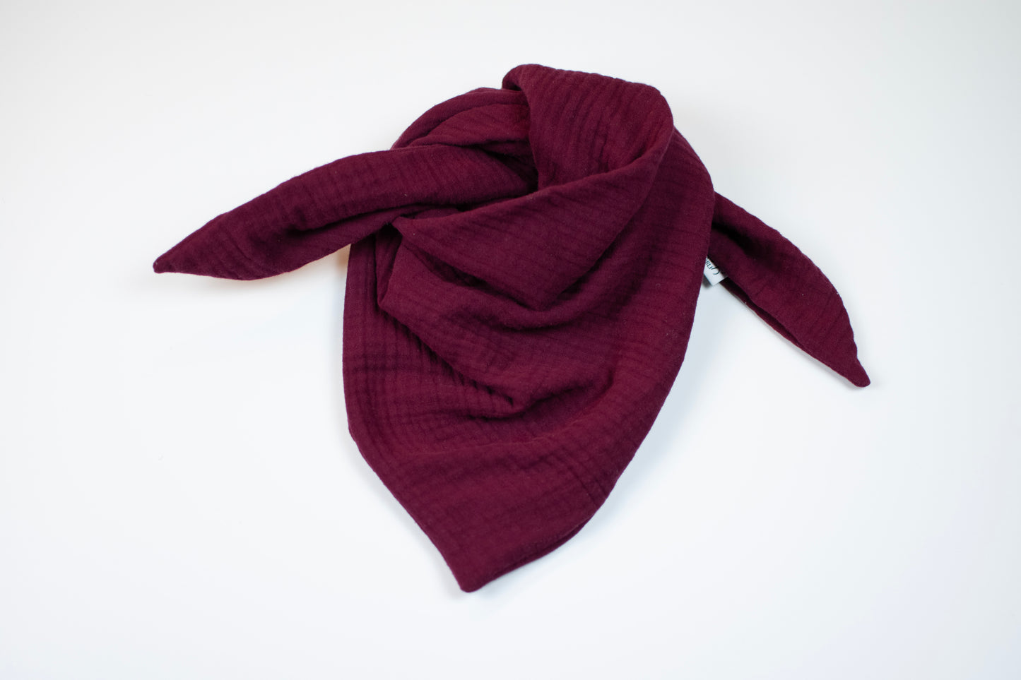 Halstuch Basic | dunkelrot
