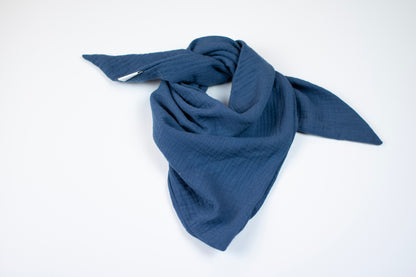 Halstuch Basic | dunkelblau
