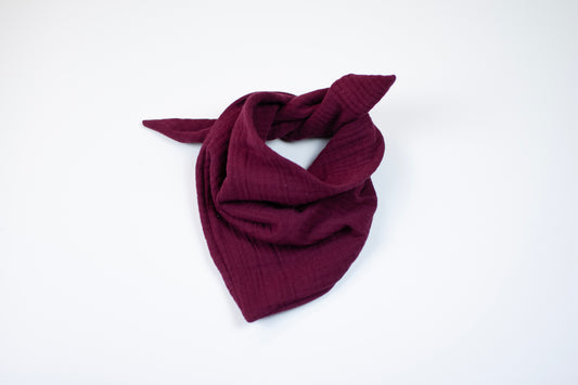 Halstuch Basic | dunkelrot