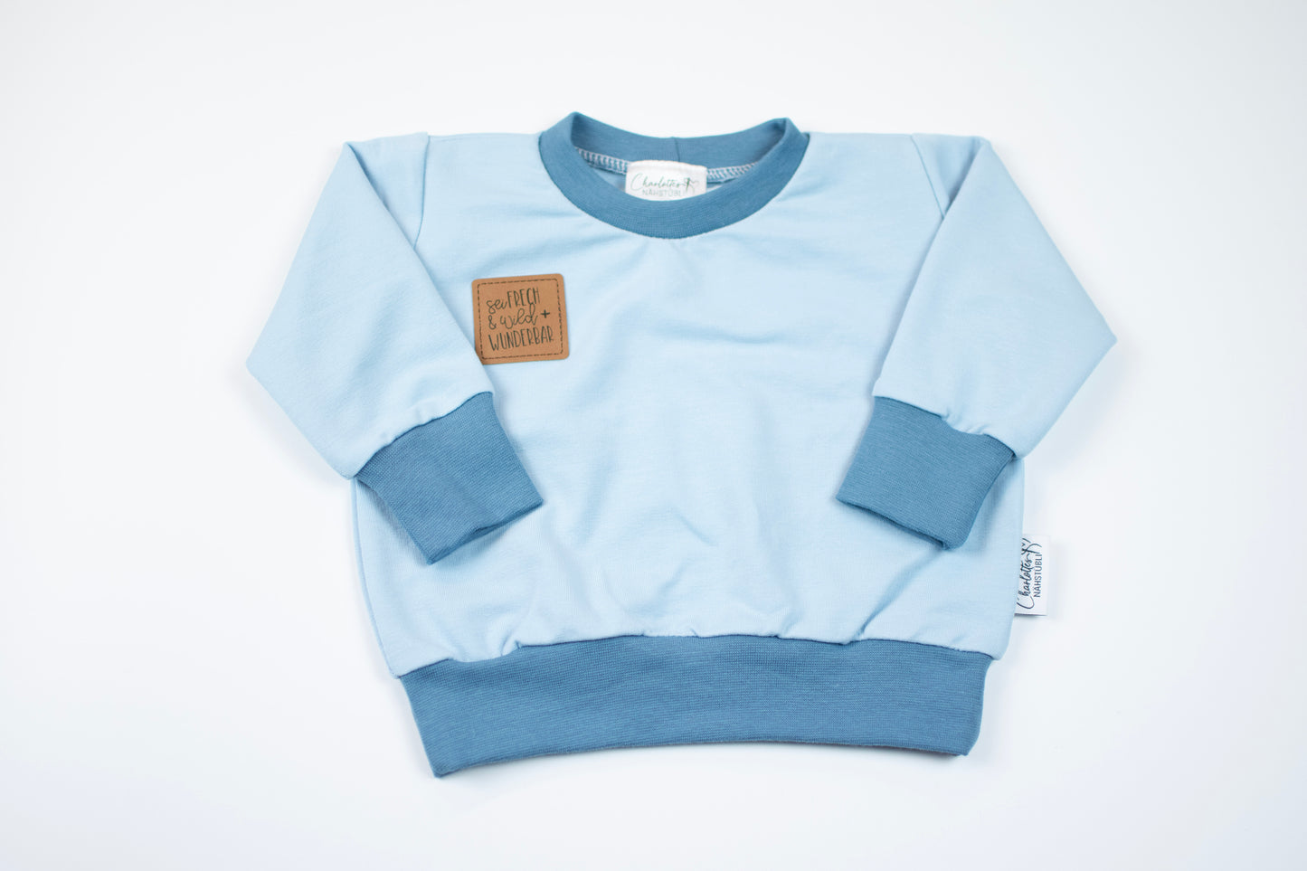 Sweater Basic | hellblau