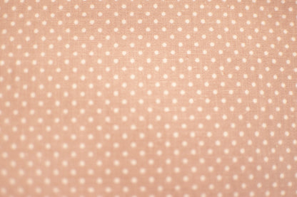 3in1-Tasche mit beschichteter Leine | olive mit Punkten in altrosa