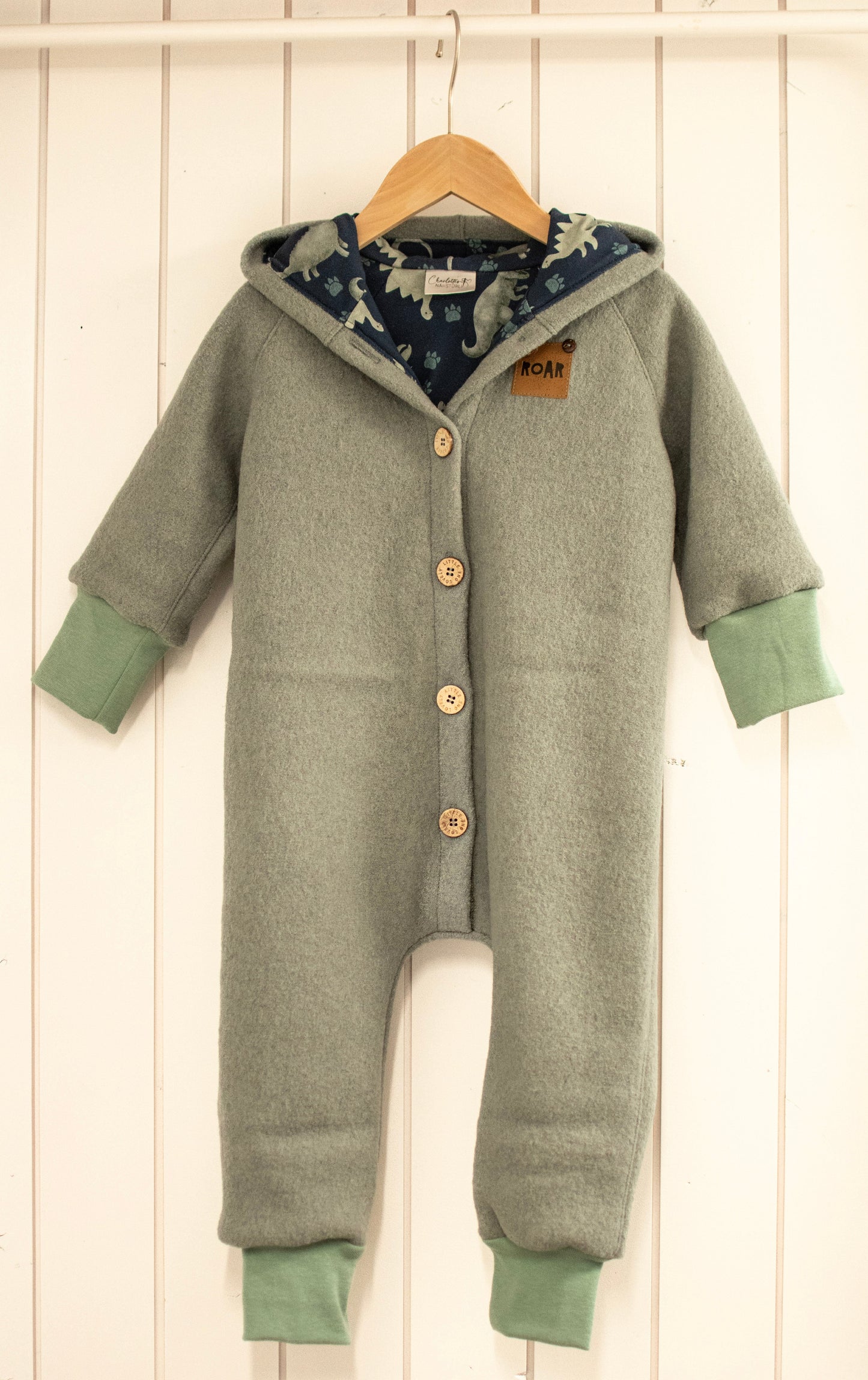 Overall Woolwalk | mint & Dino