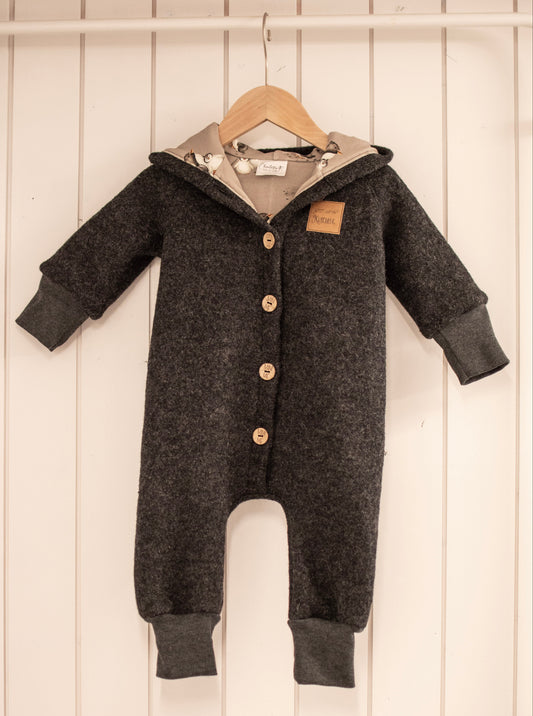 Overall Woolwalk |schwarz & Pinguin