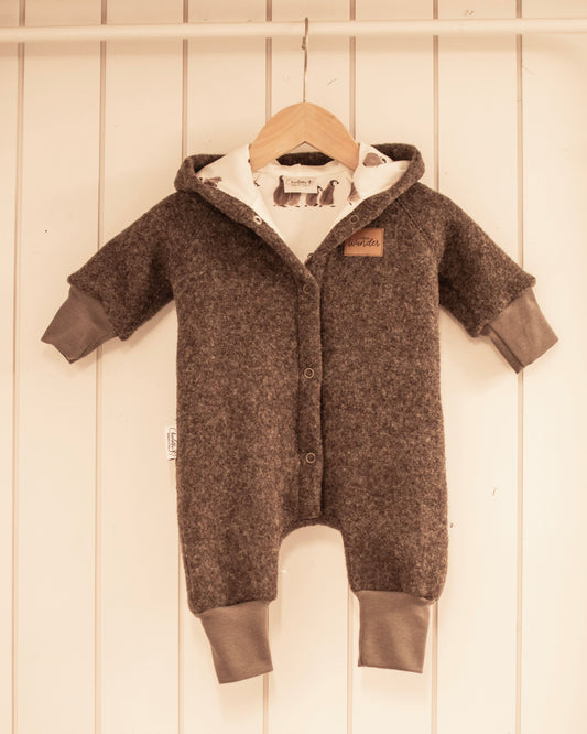 Overall Wollvlies | braun & Pinguin